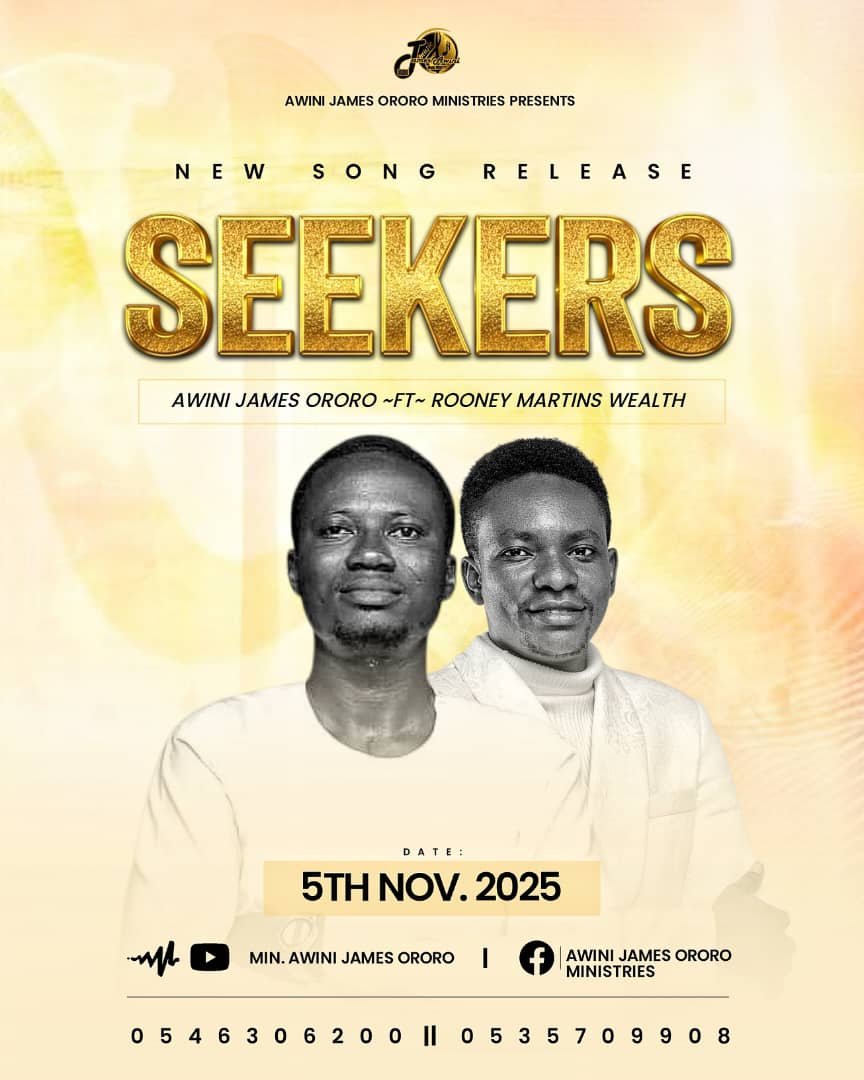 "Seekers" - Minister Awini James Ororo & Rooney Martins Release a Soul-Stirring Call to Worship