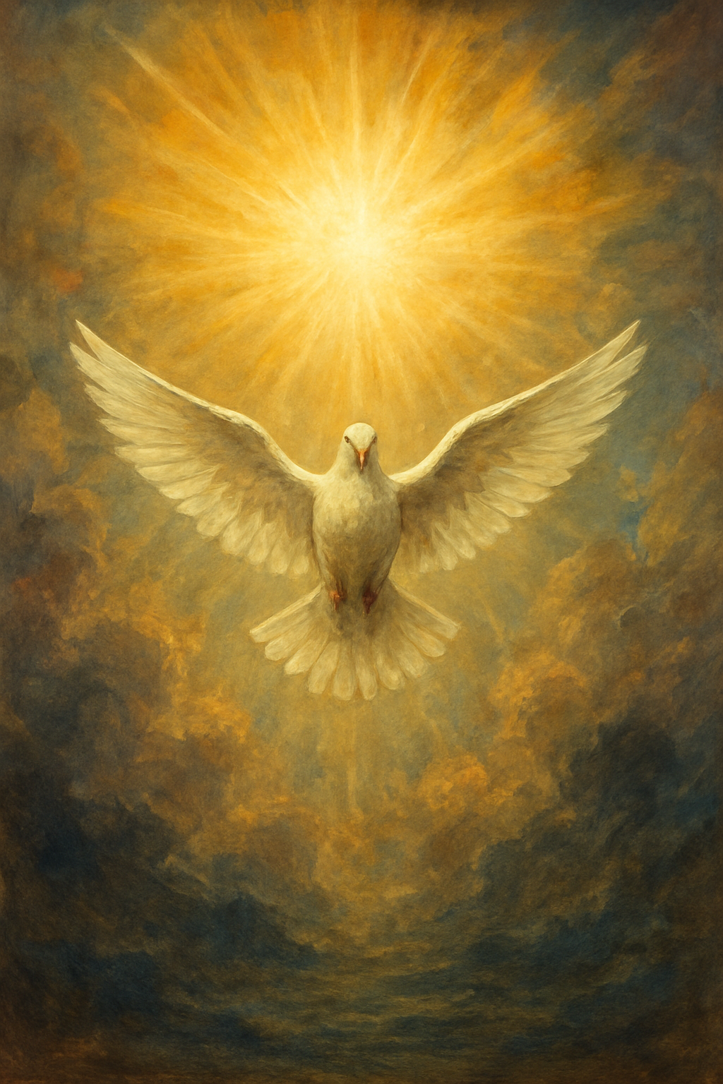 A worship musician lifting a microphone with eyes closed, expressing devotion to God, symbolising music as a spiritual gift.